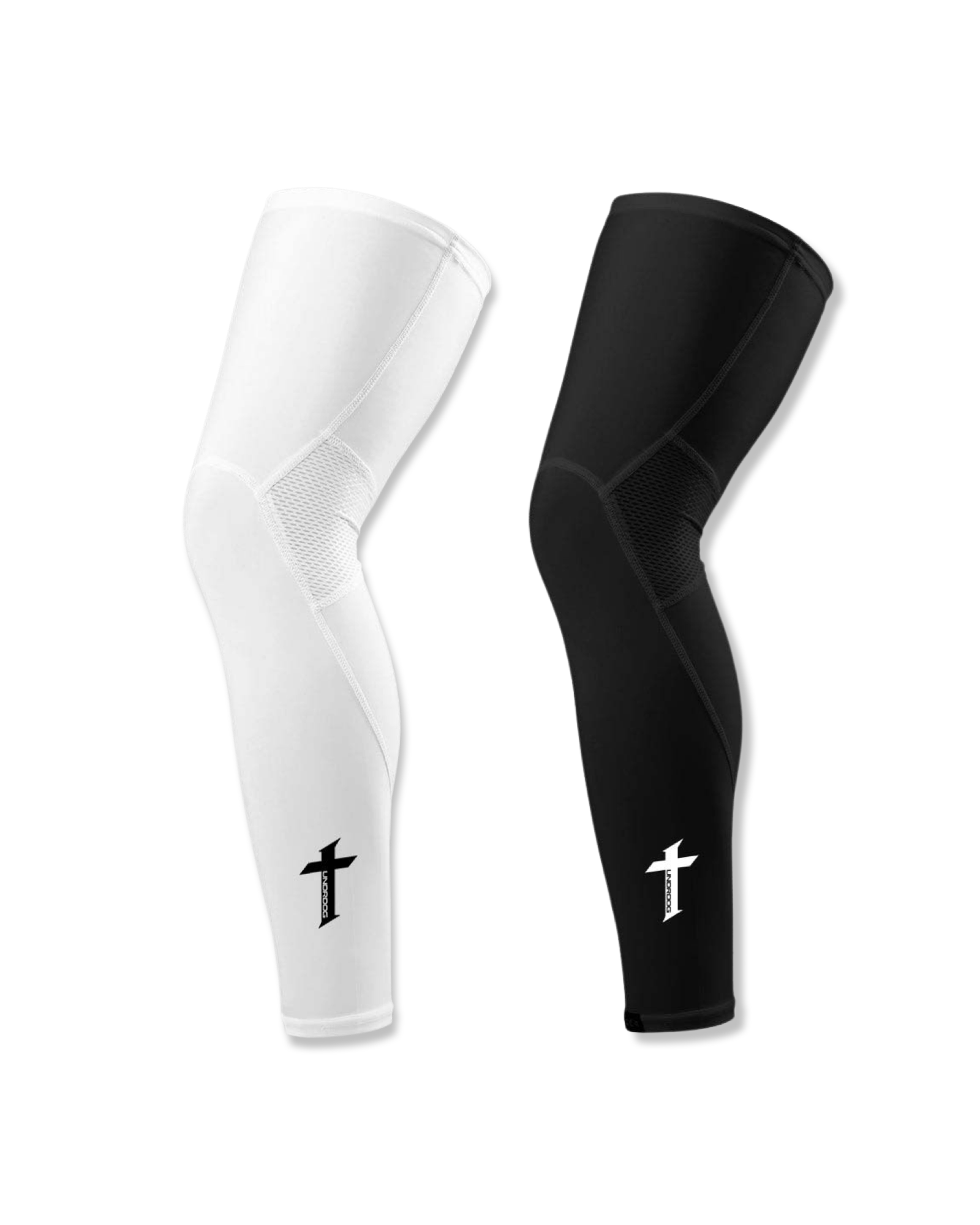 Blitzu Compression Socks 2Pairs Compression Leg Sleeve Full Length