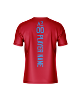 “AZ VIKINGS” TEAM T-SHIRT RED (CUSTOM)