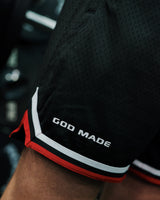 "GOD MADE" MESH SHORT