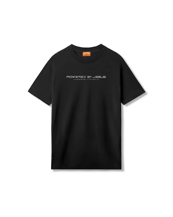 "PBJ" TECH T-SHIRT BLACK (YTH)
