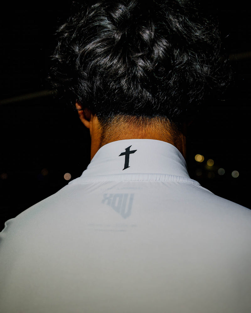 "God's Child" Compression Mock-Neck Shirt