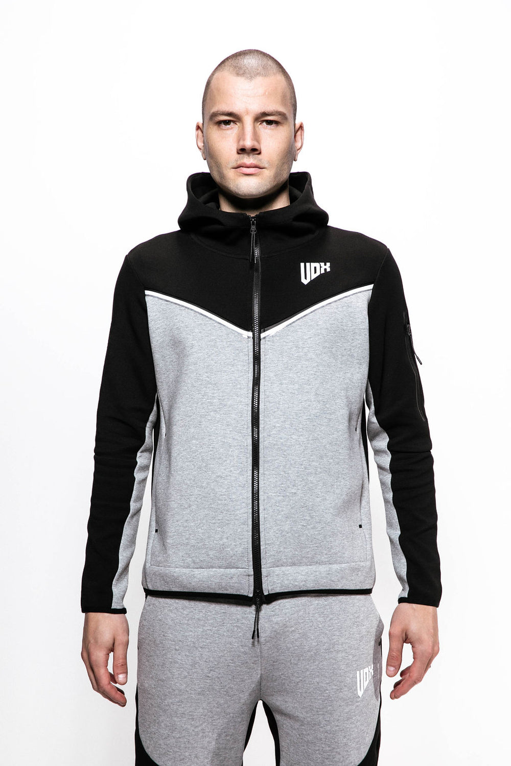 UDX TECHWEAR HOODIE BLACK/GREY – UNDRDOG ATHLETIX