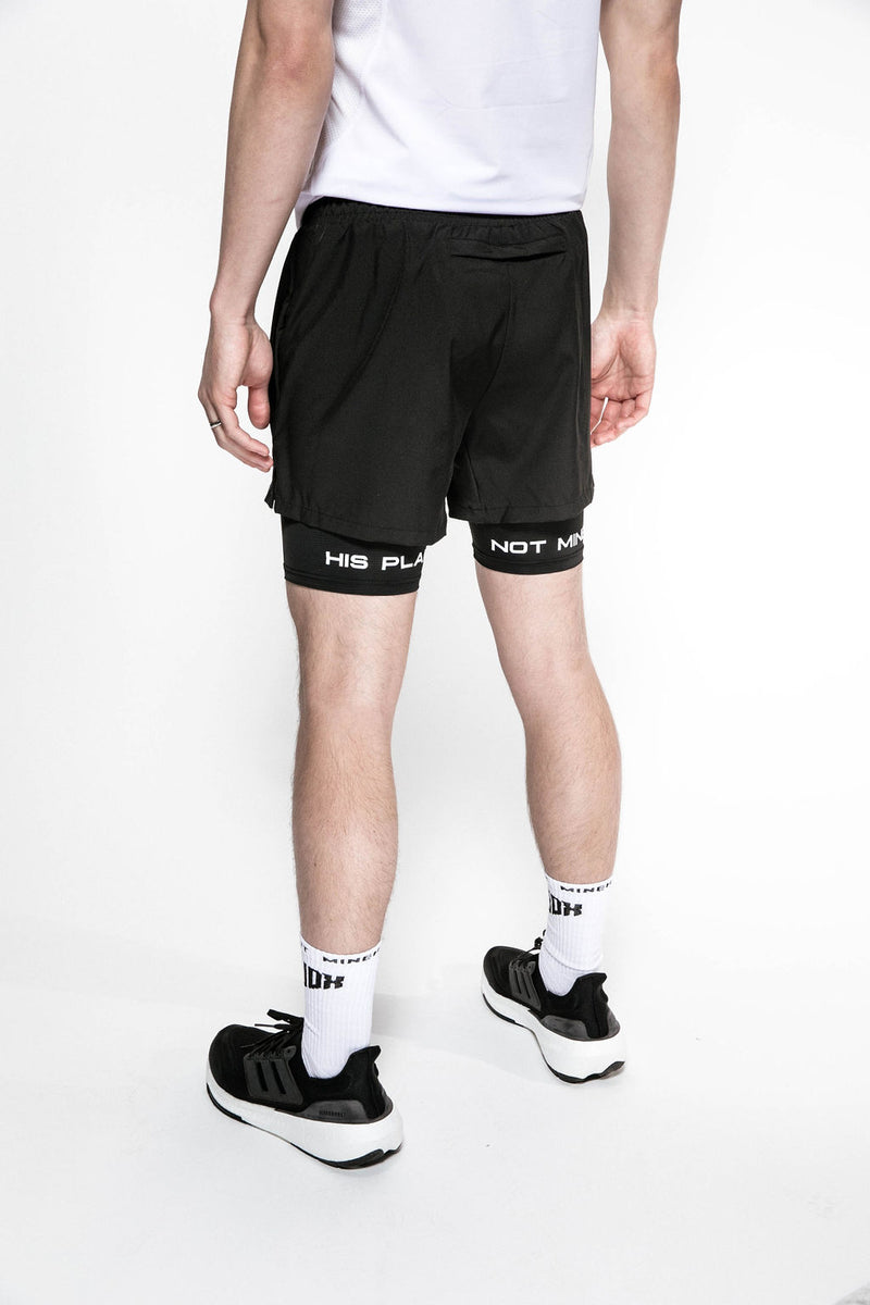 UDX PURPOSE TRAINING SHORTS BLACK