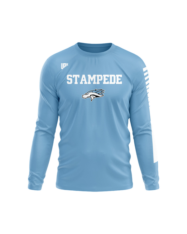 “STAMPEDE” FOOTBALL LONG-SLEEVE T-SHIRT