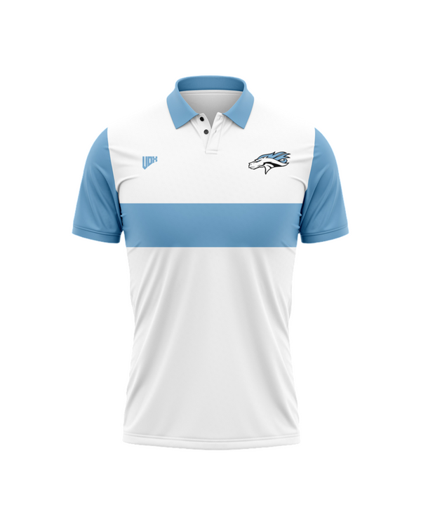 “STAMPEDE” FOOTBALL POLO - BLUE