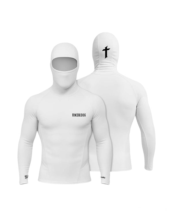 "ARMOR-SPEED" Compression Long Sleeve Shirt [w/Hood]
