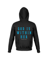 “SETTER VISION” PSALM 46:5 HOODIE - BLACK