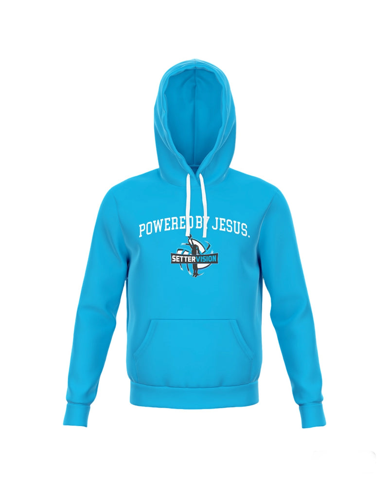 “SETTER VISION” PSALM 46:5 HOODIE - BLUE