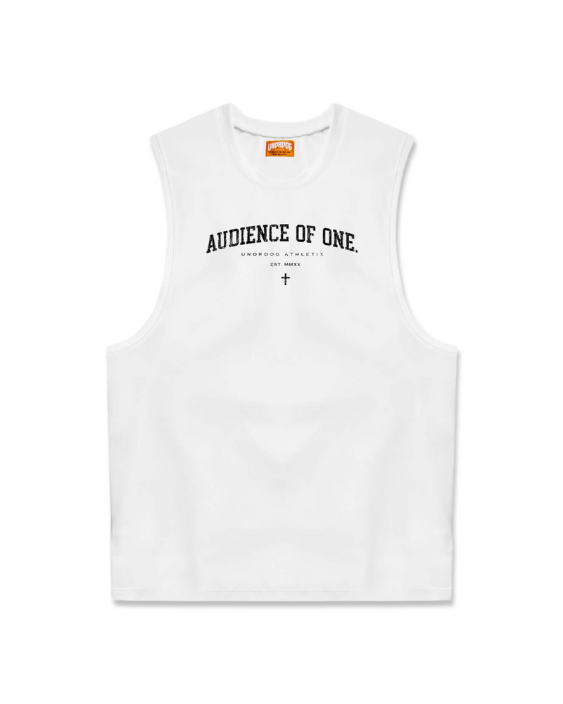 "AO1" CUT-OFF TANK WHITE