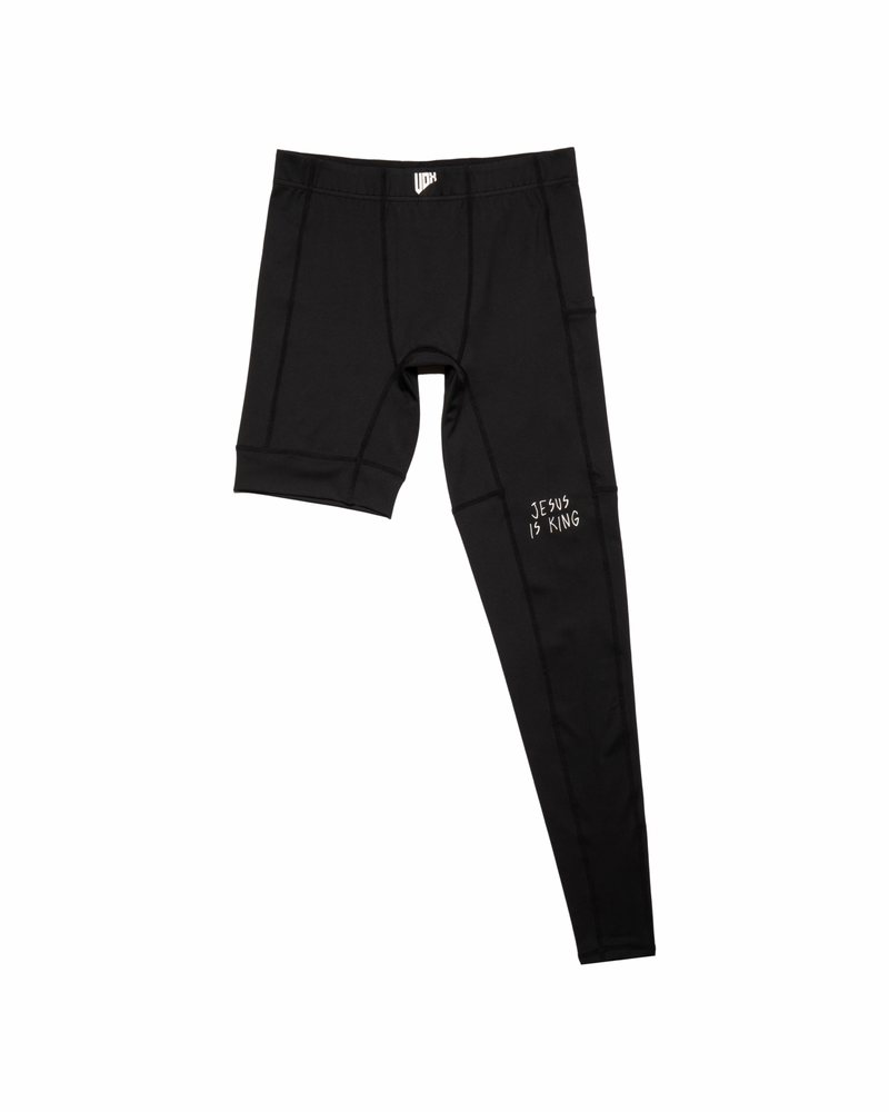 "Jesus is King" Single-Leg Compression Pant