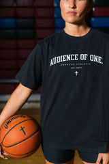 "AO1" Premium Box T-Shirt - Washed Black