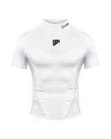 "I ❤️ JESUS" Compression Mock Neck Short Sleeve