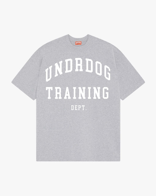 "UNDRDOG TRAINING DEPT" T-SHIRT SPORT GREY