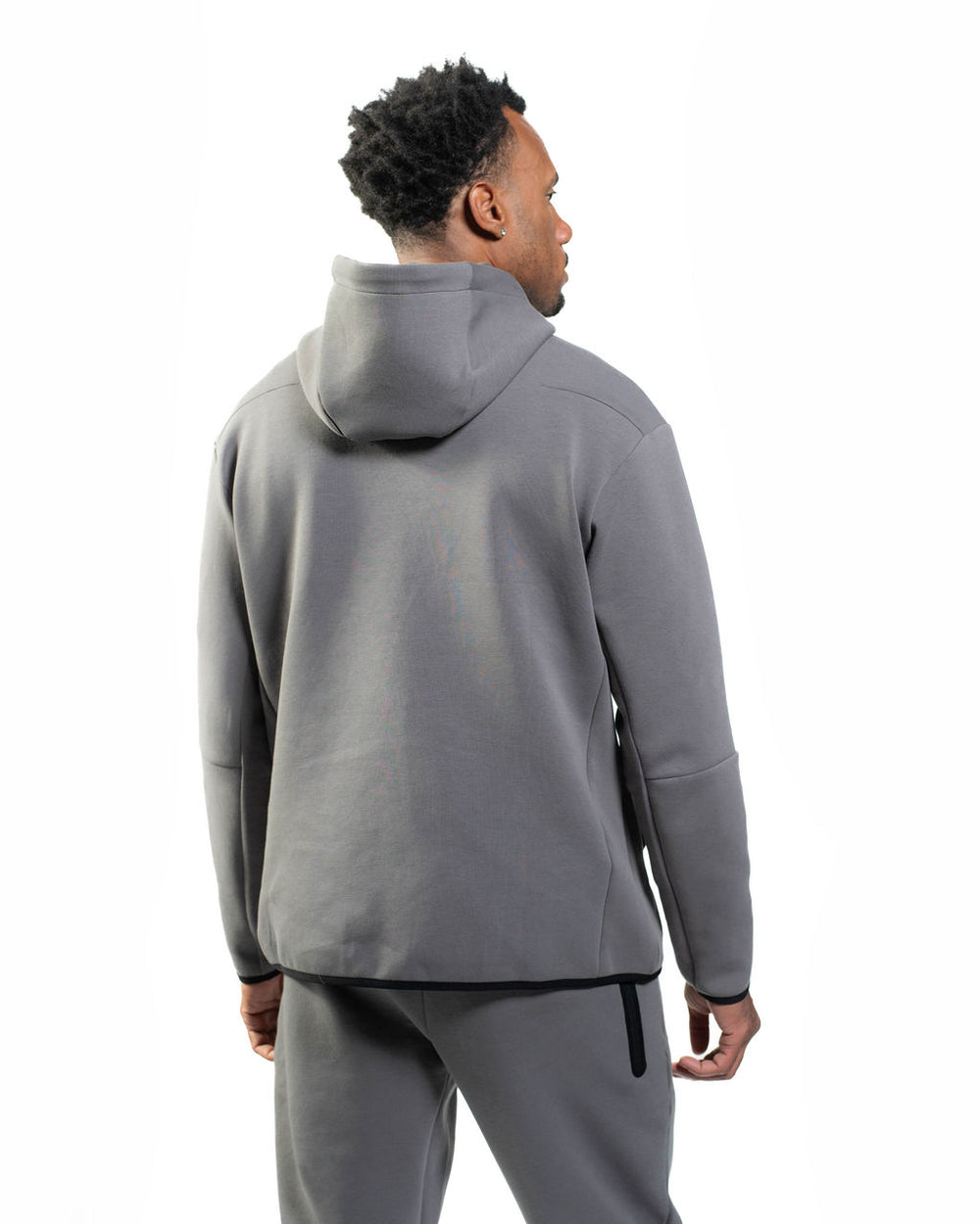 ★PARTIMENTO★ 2year Wash Anchor Rope Hoodie Mint Gray Womens Seaforestation Zip Hoodie | Recycled Materials