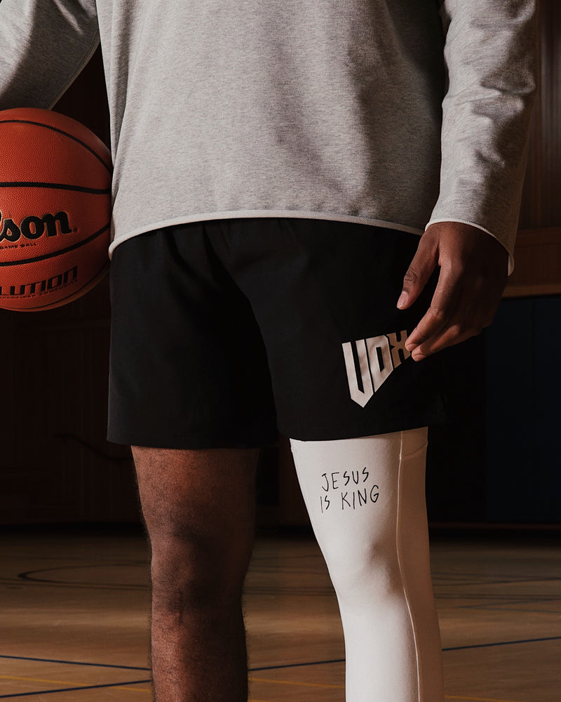 "Jesus is King" Single-Leg Compression Pant