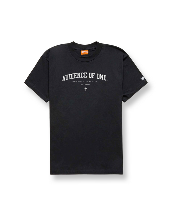 "AO1" T-SHIRT WASHED BLACK
